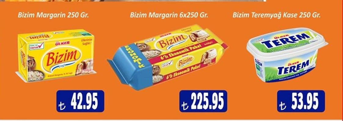 Bizim Margarin 250 Gr.