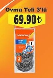 Macromax Ovma Teli 3'Lü