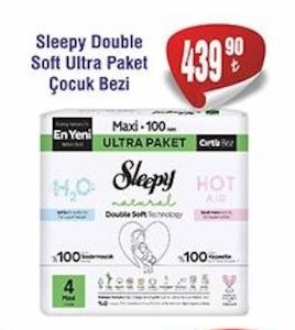 Sleepy Double Soft Ultra Paket Çocuk Bezi