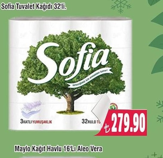 Sofia Tuvalet Kağıdı 32'Li