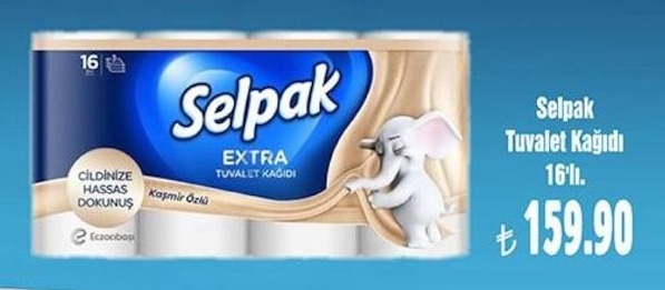 Selpak Tuvalet Kağıdı 16'Lı