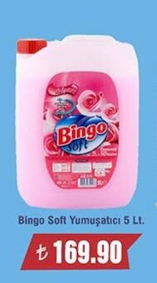 Bingo Soft Yumuşatıcı 5 Lt