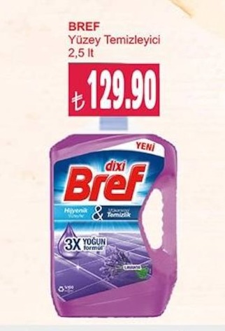Bref Yüzey Temizleyici 2,5 Lt