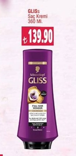 Gliss Saç Kremi 360 Ml