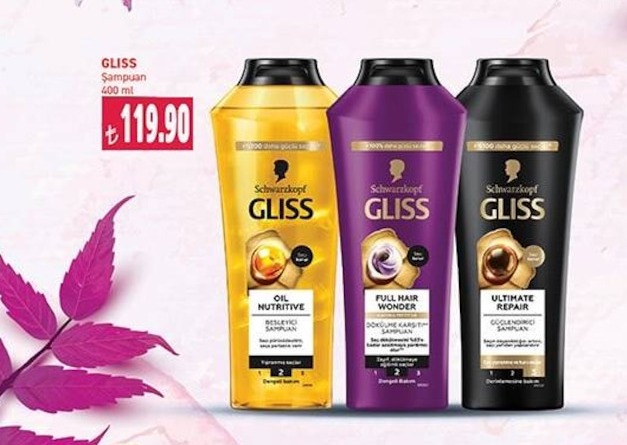 Gliss Şampuan 400 Ml