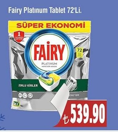 Fairy Platinum Tablet 72'Li