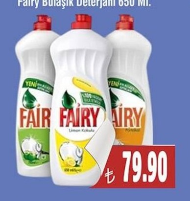 Fairy Bulaşık Deterjanı 650 Ml