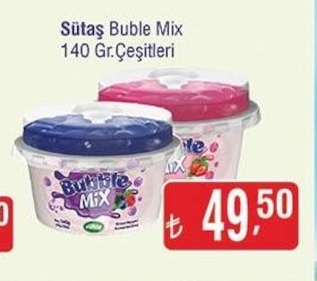 Sütaş Bubble Mix 140 Gr