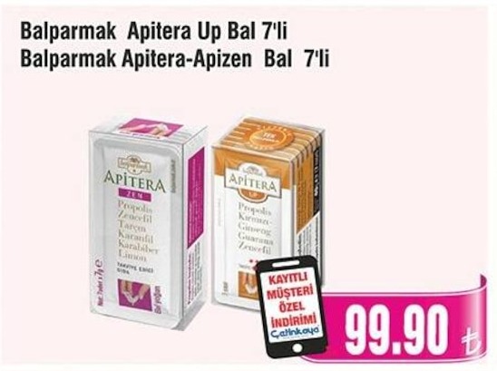 Balparmak Apitera Up Bal 7'Li Balparmak Apitera-Apizen Bal 7'Li