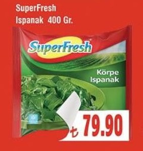 Superfresh Ispanak 400 Gr.