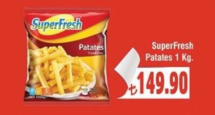 Superfresh Patates 1 Kg.