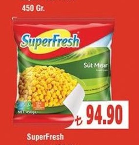 Superfresh Süt Mısır 450 Gr
