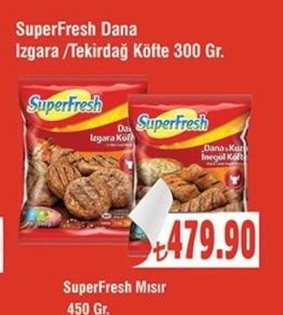 Superfresh Dana Izgara/Tekirdağ Köfte 300 Gr.