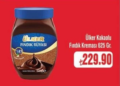 Ülker Kakaolu Fındık Rüyası 625 Gr