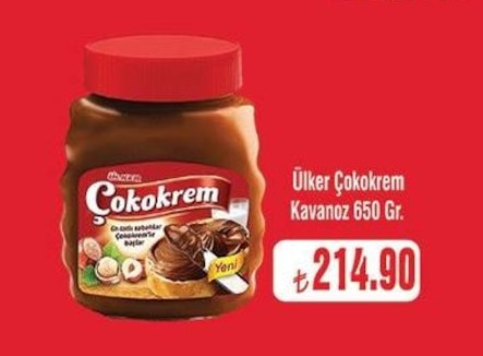 Ülker Çokokrem Kavanoz 650 Gr