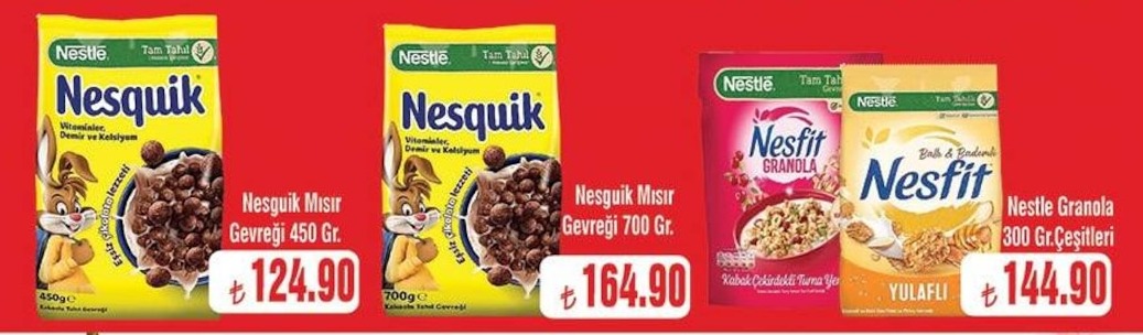 Nesquik Mısır Gevreği 700G
