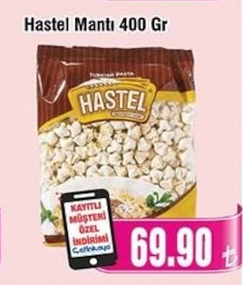 Hastel Mantı 400 Gr