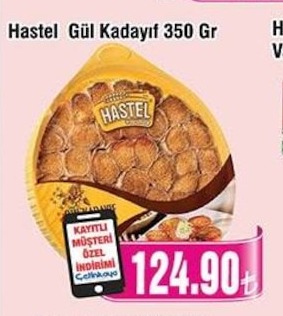 Hastel Gül Kadayıf 350 Gr