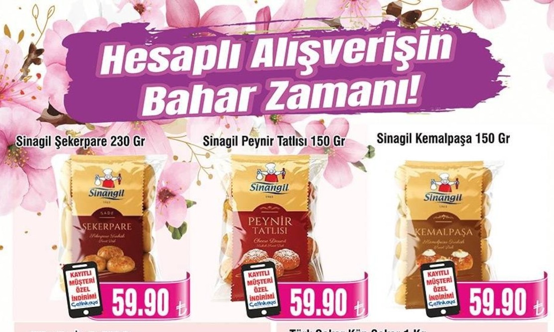 Sinagil Şekerpare 230 Gr