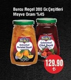 Burcu Reçel 380 Gr.