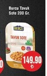 Burcu Tavuk Sote 200 Gr