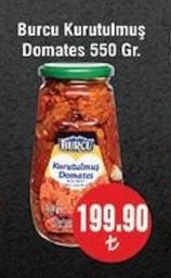 Burcu Kurutulmuş Domates 550 Gr.