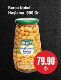 Burcu Nohut Haşlama 600 Gr.