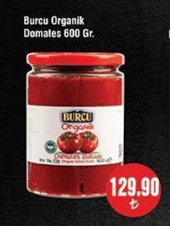 Burcu Organik Domates 600 Gr.