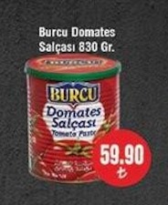 Burcu Domates Salçası 830 Gr.