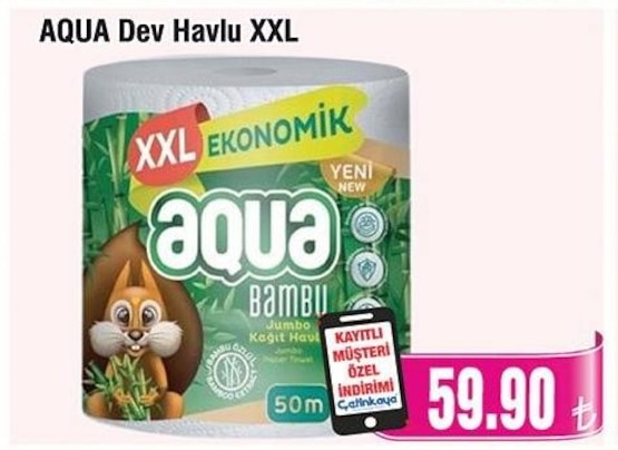 Aqua Dev Havlu Xxl