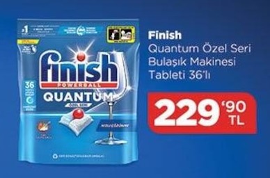 Finish Quantum Ozel Seri Bulasik Makinesi Tableti 36'Li