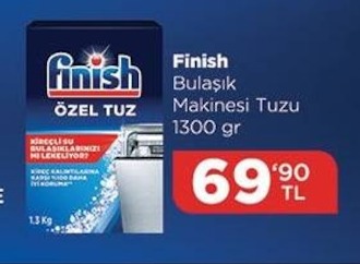 Finish Bulaşık Makinesi Tuzu 1300 Gr