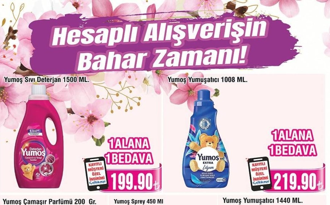 Yumoş Sıvı Deterjan 1500 Ml.