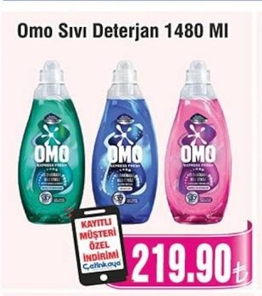 Omo Sıvı Deterjan 1480 Ml