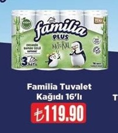 Familia Tuvalet Kağıdı 16'Lı