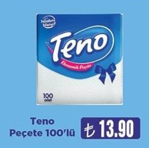 Teno Peçete 100’Lü