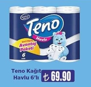 Teno Kağıt Havlu 6’Lı