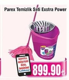 Parex Temizlik Seti Exstra Power