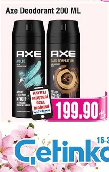 Axe Deodorant 200 Ml