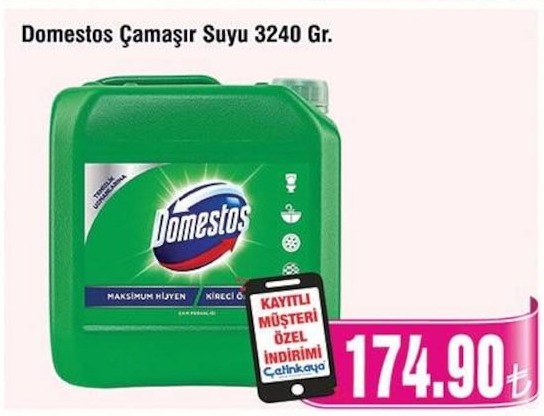 Domestos Çamaşır Suyu 3240 Gr.