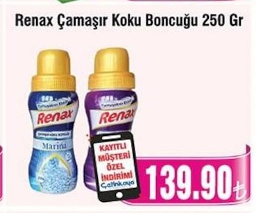 Renax Çamaşır Koku Boncuğu 250 Gr