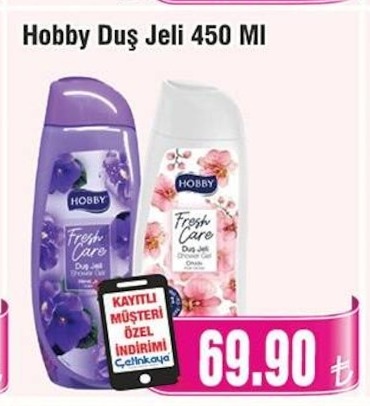 Hobby Duş Jeli 450 Ml