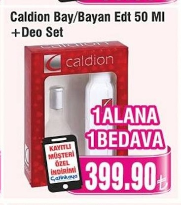 Caldion Bay/Bayan Edt 50 Ml + Deo Set