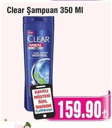 Clear Şampuan 350 Ml