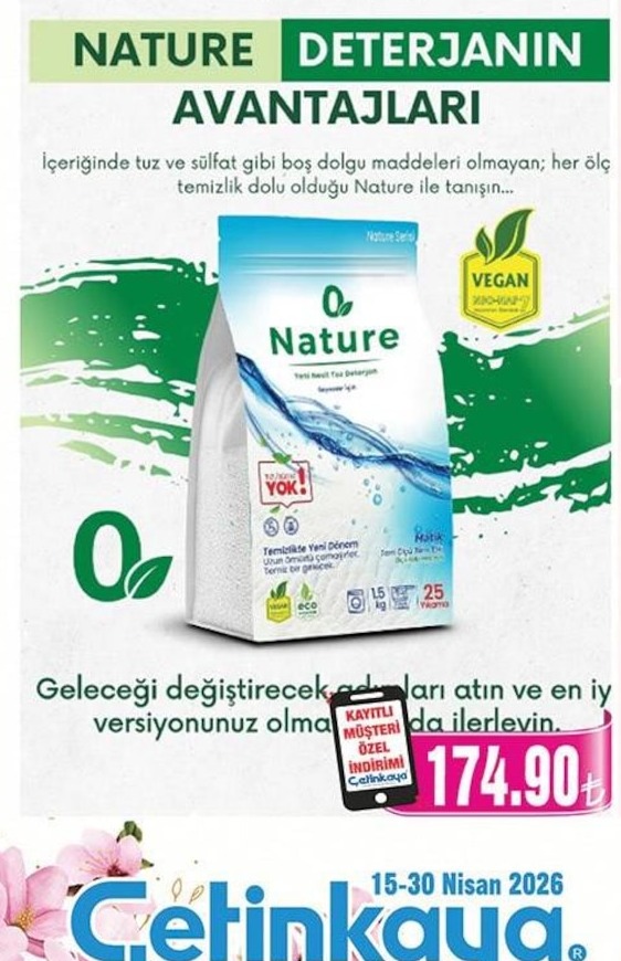 Nature Matik Deterjan 1.5 Kg