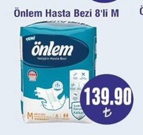 Önlem Hasta Bezi 8'Li M