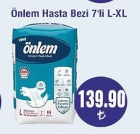 Önlem Hasta Bezi 7'Li L-Xl