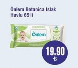 Önlem Botanica Islak Havlu 65'Li