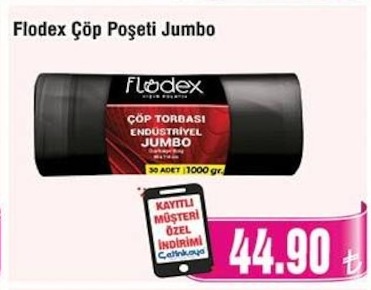 Flodex Çöp Poşeti Jumbo