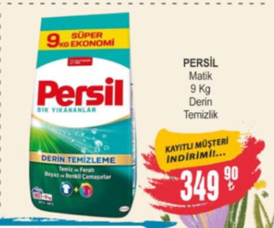 Persil Matik Derin Temizlik 9 Kg